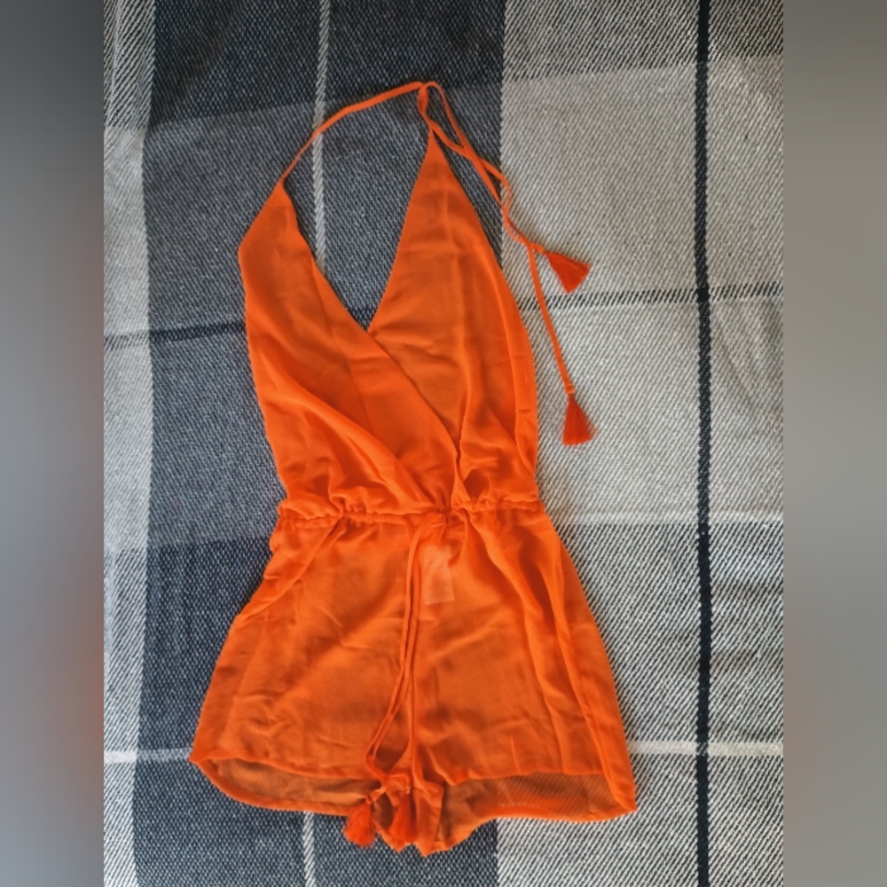 MICHAEL KORS beach cover-up romper